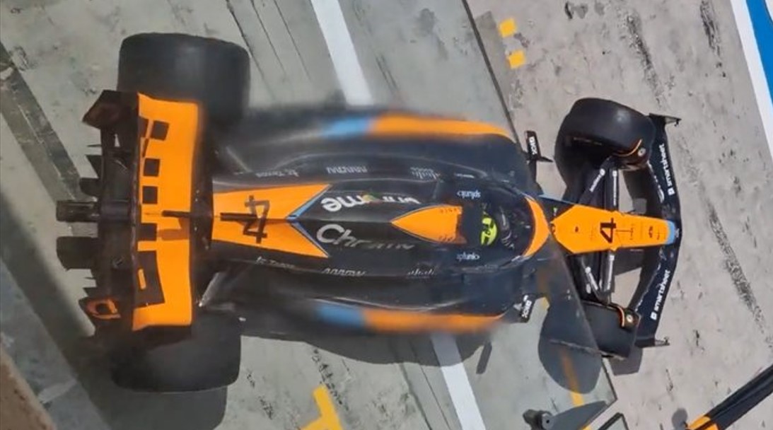 McLaren prvi put izišao na stazu