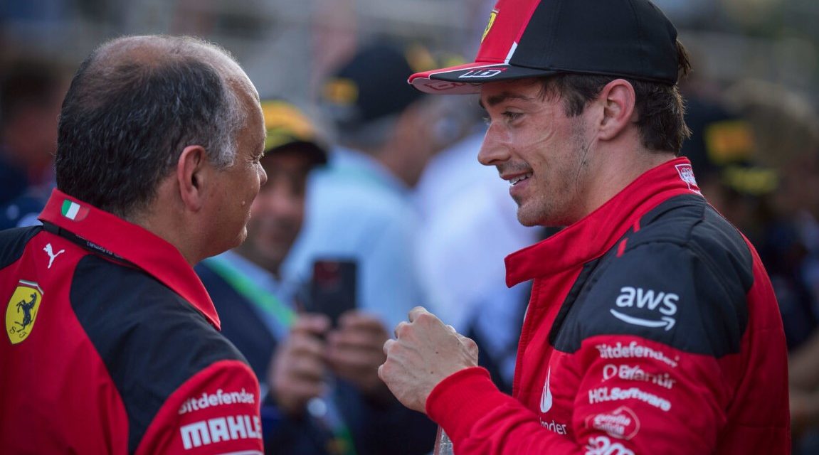Leclerc uvjeren da će Vasseur napraviti dobar posao sa Ferrarijem
