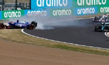 Albon bio zabrinut za dijelove prije udara od zid