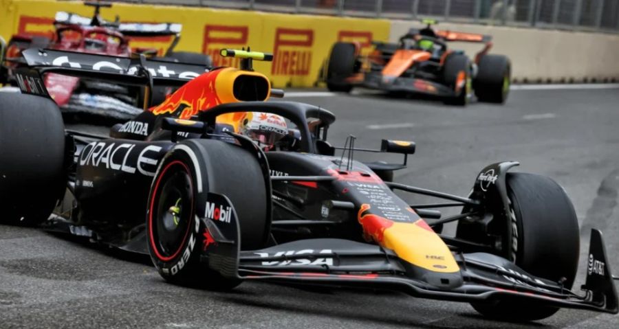 Tsunodi opomena, Red Bullu kazna od 10.000€  za Norrisovo blokiranje