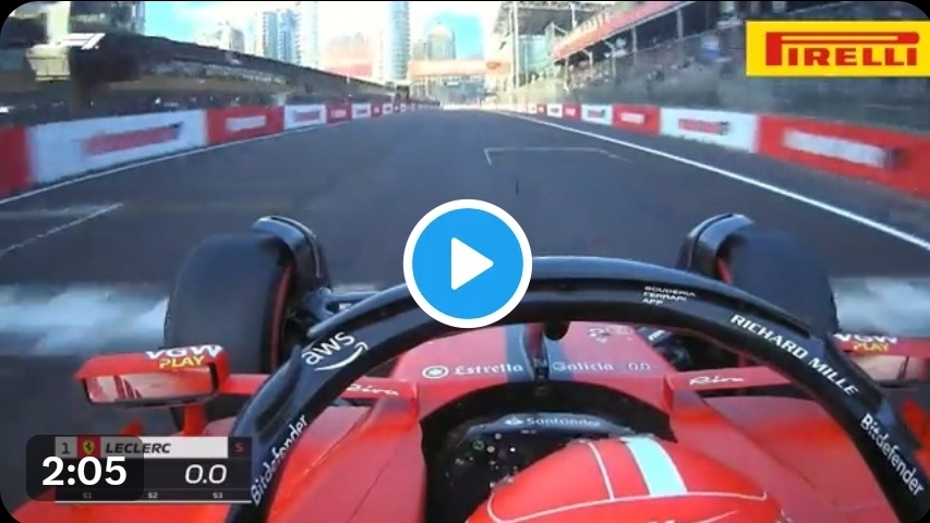 Video: Pole position VN Azerbejdžana