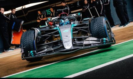 W15 u Russellovim rukama po 1. put na stazi