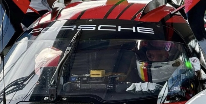 Sebastian Vettel testira Porcheov hypercar za Le Mans