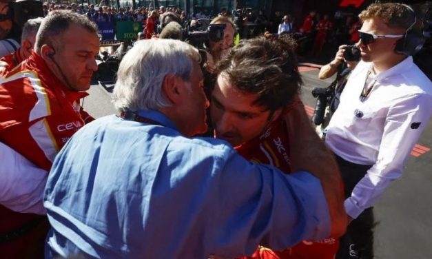 Ferrari i Sainz, poseban pozdrav: Otac i sin na stazi u Fioranu