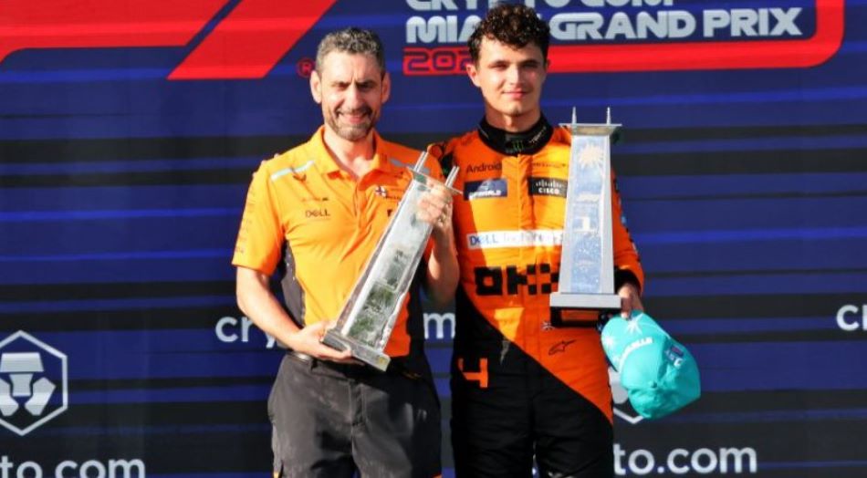 Norris ne bi volio da iko osim Stelle izdaje timske naredbe