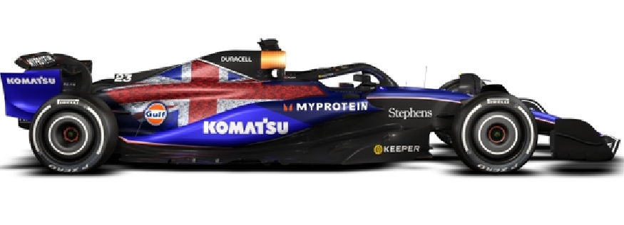 Williams pripremio specijalan livery za VN Velike Britanije