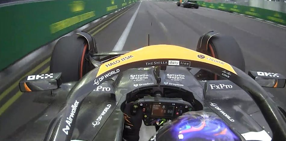 Norris najbrži pred kvalifikacije u Singapuru