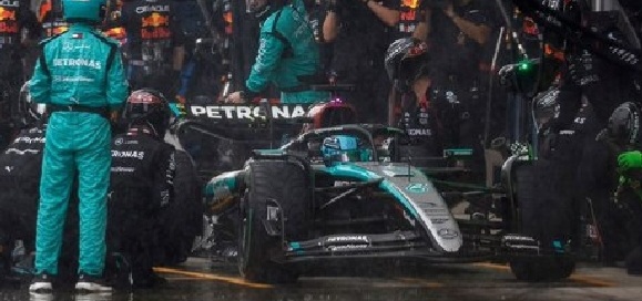 Frustrirani Russell želio ignorisati Mercedesov poziv u boks na VN Brazila