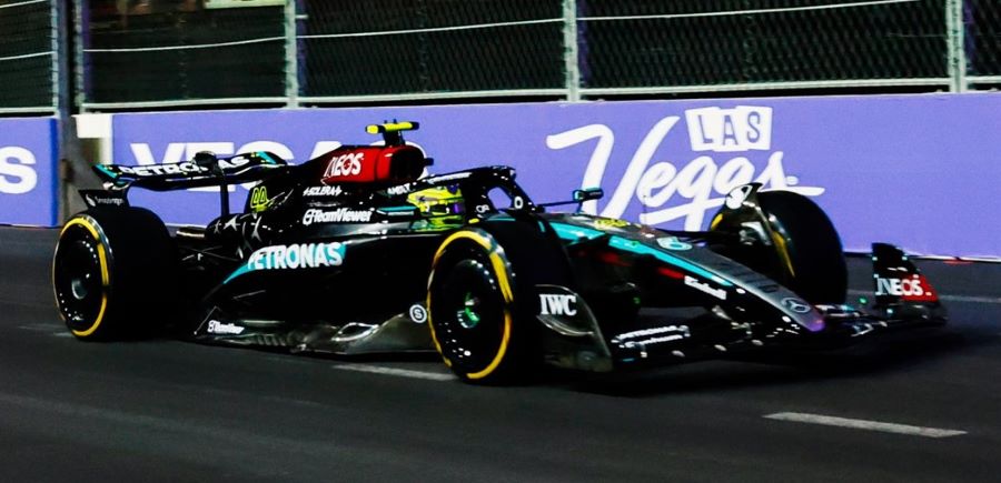 Lewis Hamilton najbrži na 2. treningu VN Las Vegasa