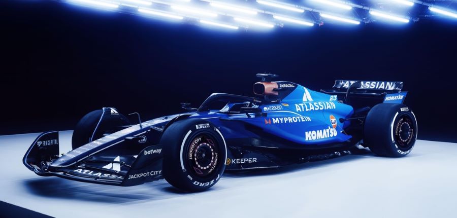 Williamsov FW47 u svojoj livreji