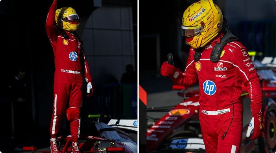 Nevjerovatan je osjećaj u crvenom bolidu ići prema broju 1 — Hamilton