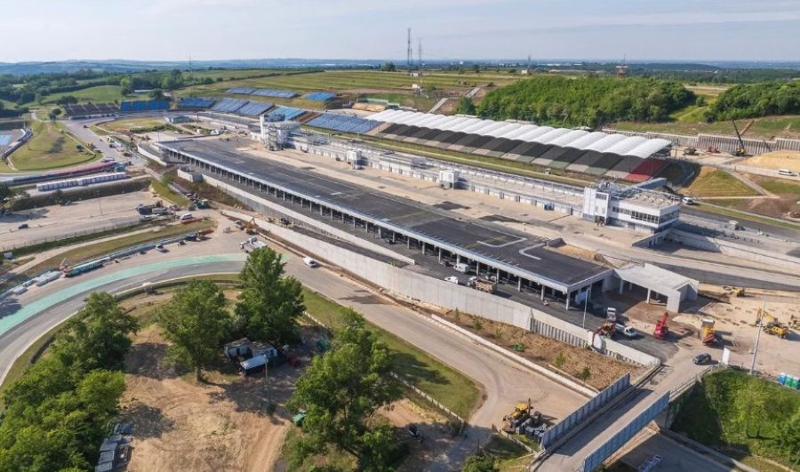 Izgradnja Hungaroringa napreduje brže od očekivanog