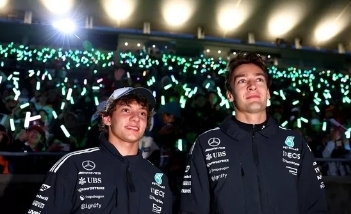 Mercedes predstavio posebna odijela i kacige za Russella i Antonellija za VN Miamija