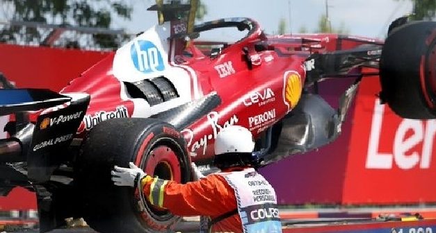 Leclerc propušta petak na VN Kanade nakon udesa na 1. treningu