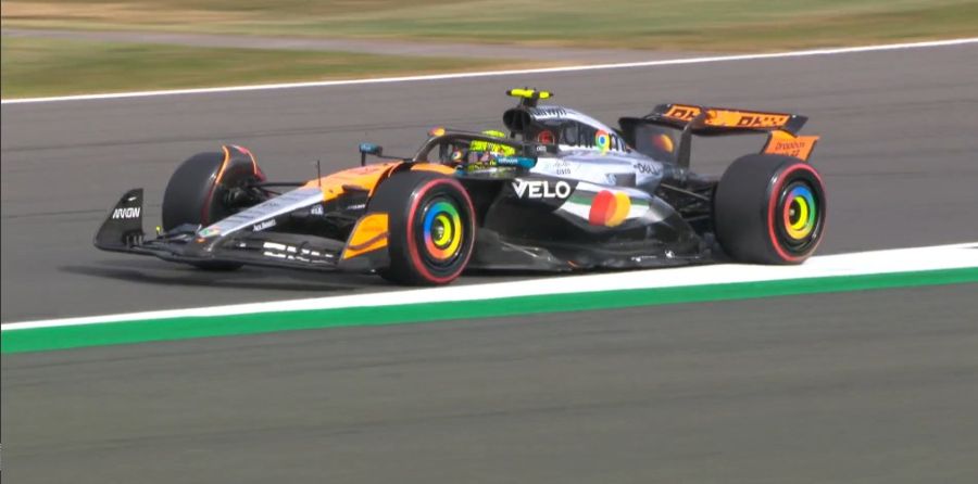 Lando Norris najbrži na 2. treningu za VN Velike Britanije