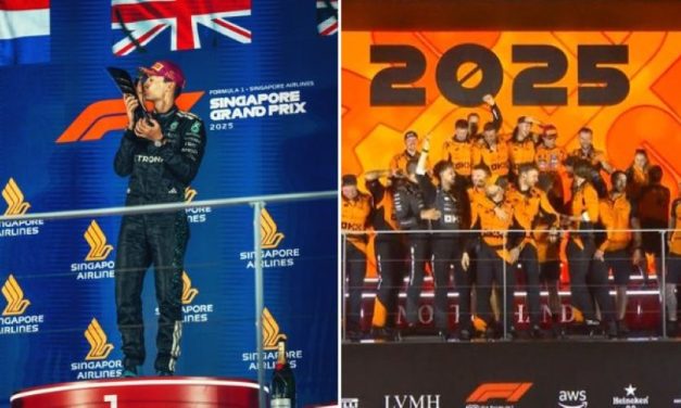 Russellu pobjeda u Singapuru, McLarenu konstruktorska titula — Rezime dana