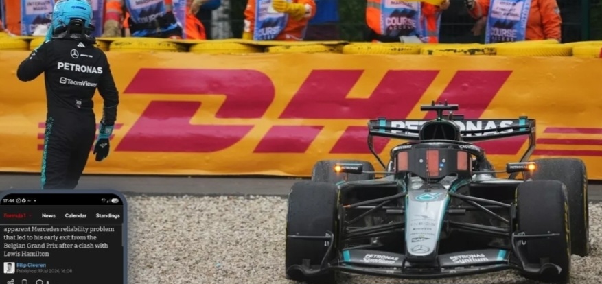 Russell: Otkazali su Mercedesova baterija i turbo
