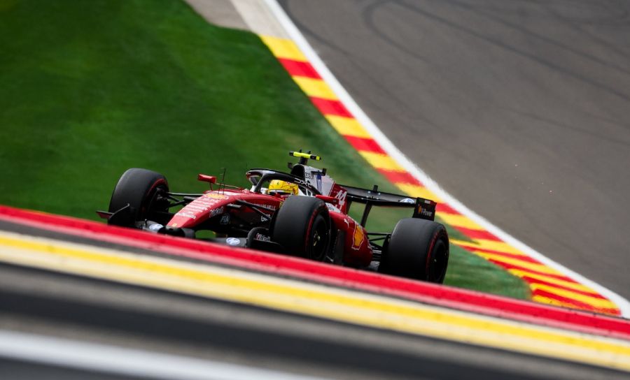 Hamilton cilja postolje u Belgiji